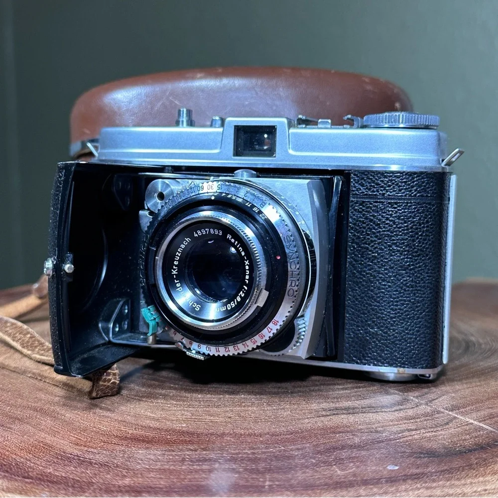 KODAK Retina 1b Folding Camera w/ Case